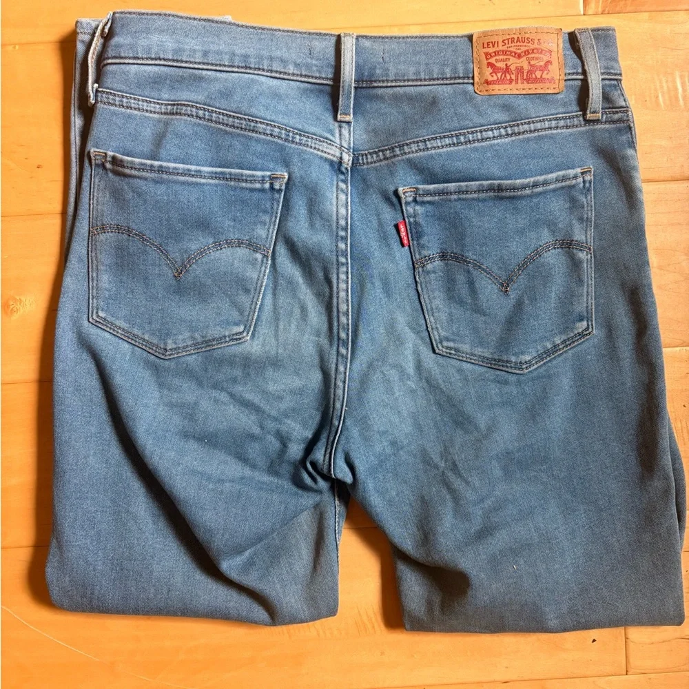 Women’s Blue Denim Jeans - 720 super skinny high rise - Picture 6 of 6